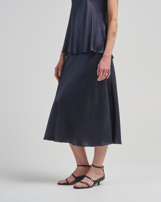 satin skirt