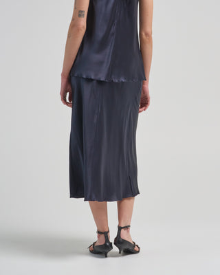 satin skirt
