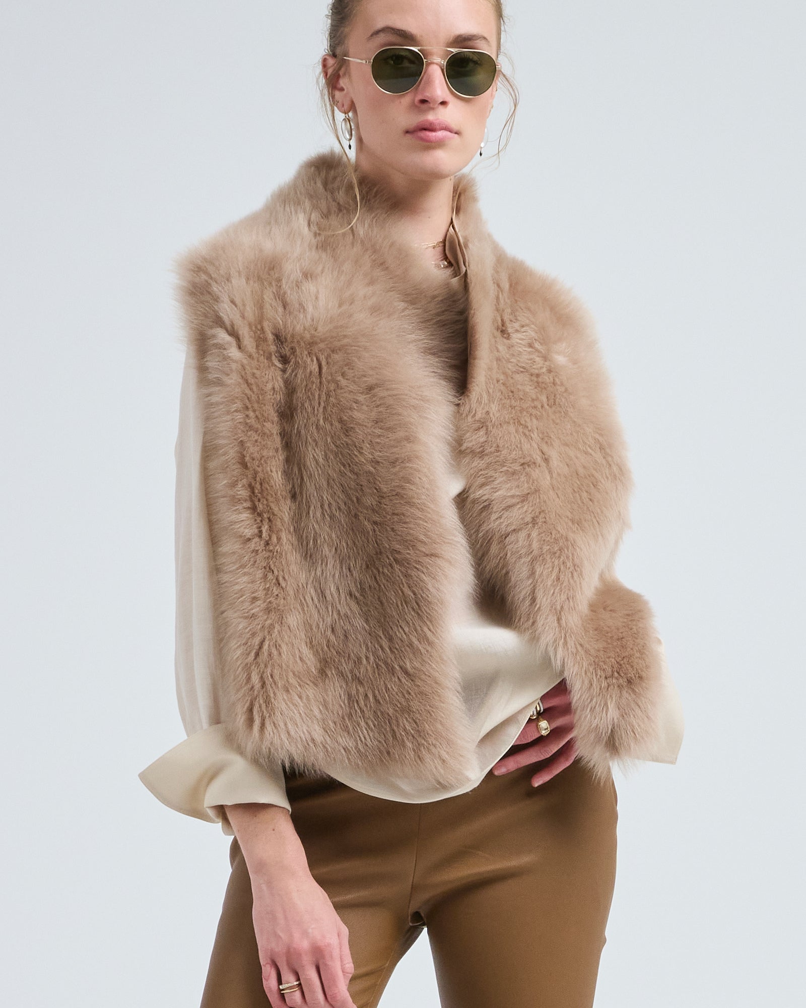 Chloe Chloe Ch0063S-001 64 Gold/Grey