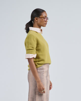 seed stitch audrey sweater