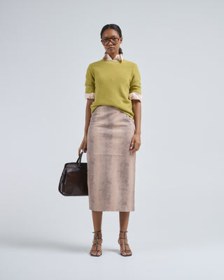 seed stitch audrey sweater