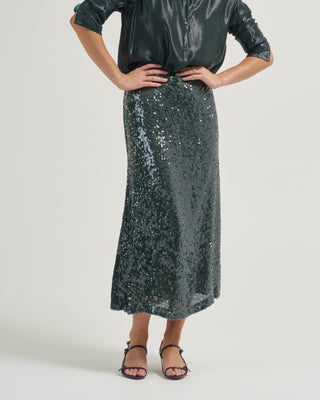 sequin skirt