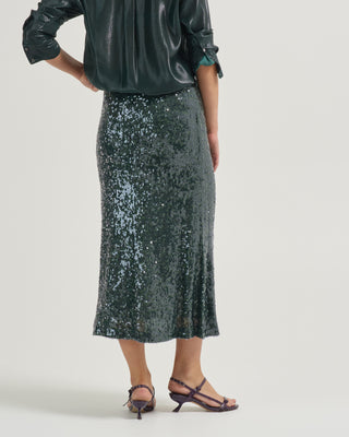 sequin skirt