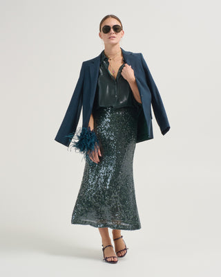 sequin skirt