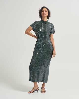 sequin stella dress