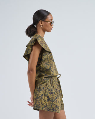 severine flutter sleeve top