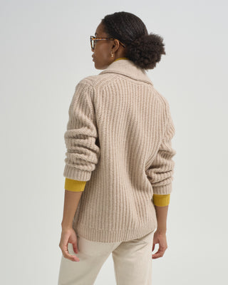 shawl collar cardigan