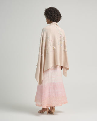 shawl shirene embroidered