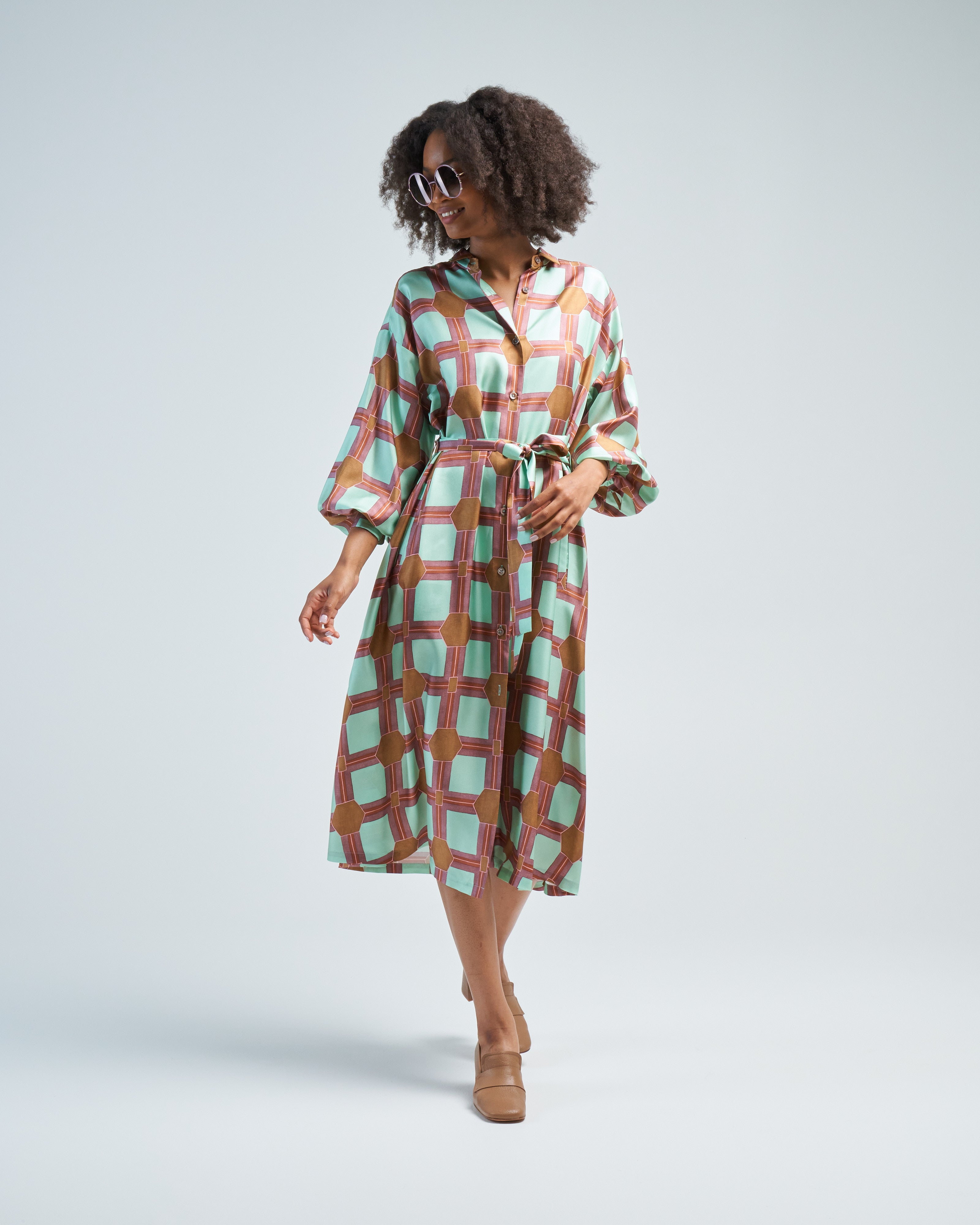 Odeeh Shirtdress Mint Odeeh Shirtdress Mint