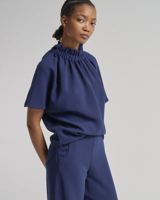 short ruff blouse