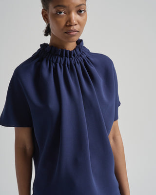 short ruff blouse