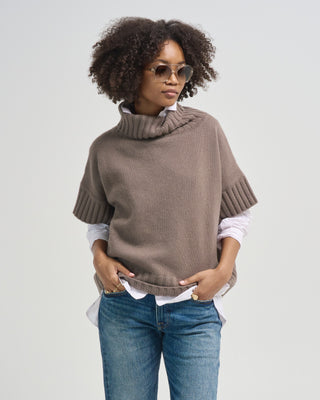 short sleeve poncho