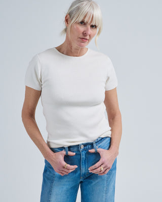 short sleeve rd sweater