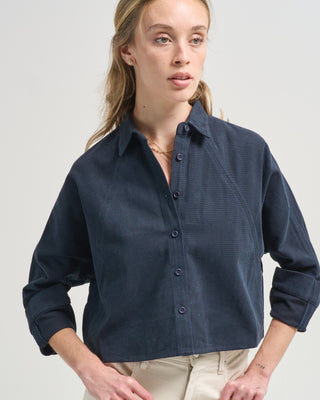 signature 3/4 cropped shirt