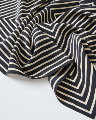 signature monogram silk scarf