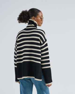 signature stripe turtleneck