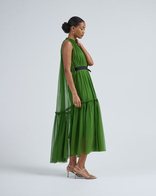 silk chiffon dress