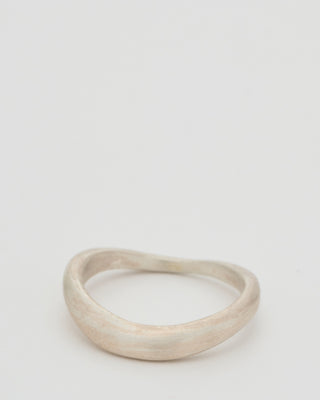 silver wave ring