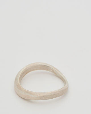 silver wave ring