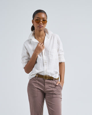 silvio untuckable button-up shirt