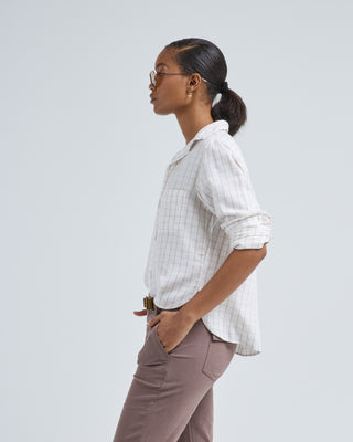 silvio untuckable button-up shirt