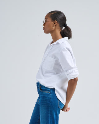 silvio untuckable button-up shirt