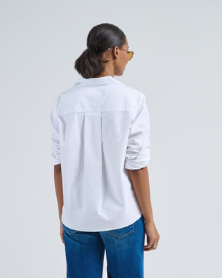 silvio untuckable button-up shirt