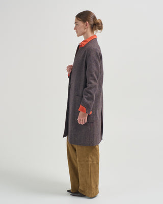 herringbone wool coat