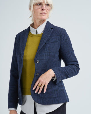 slim short prince of wales jacket