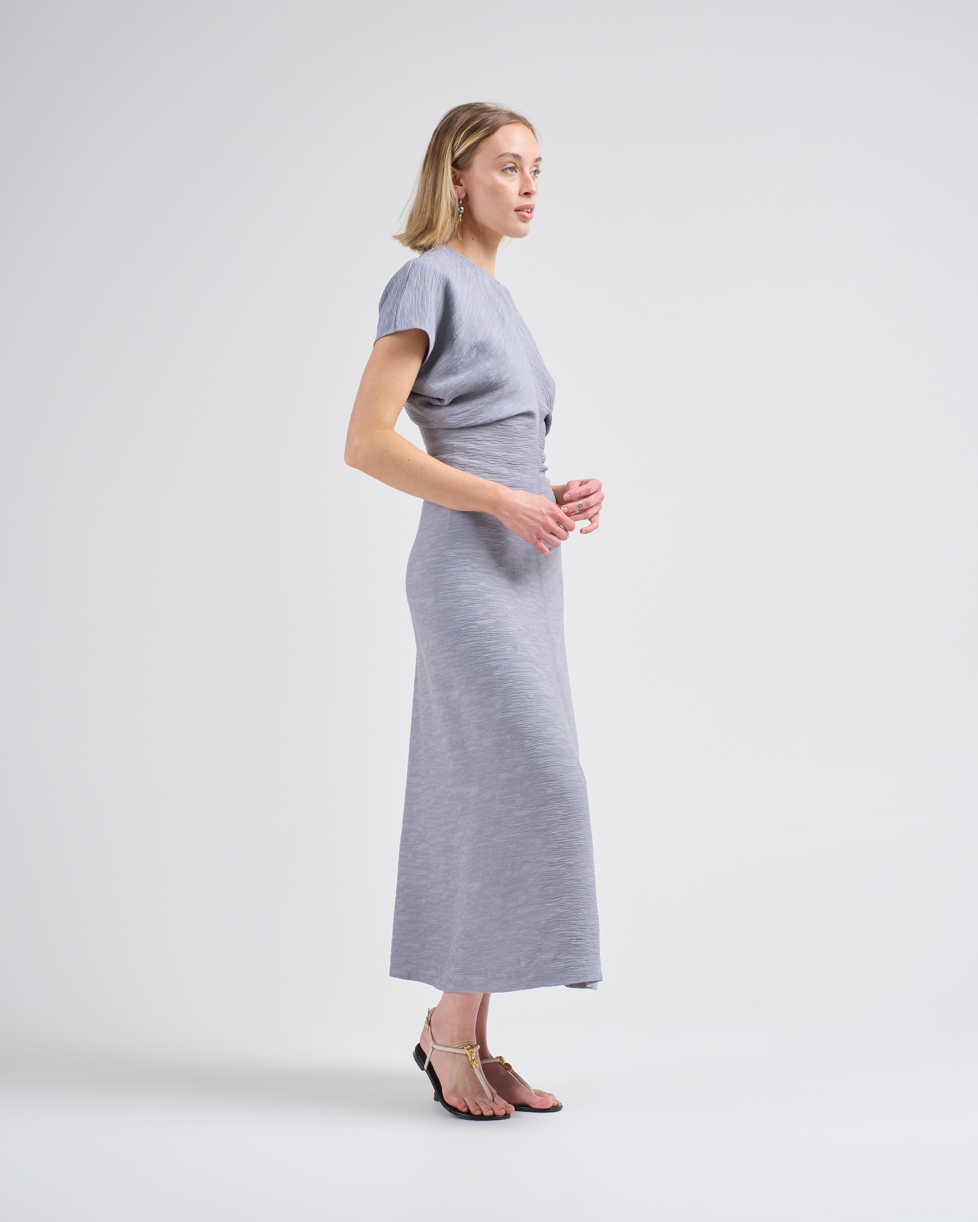 slouch waist dress