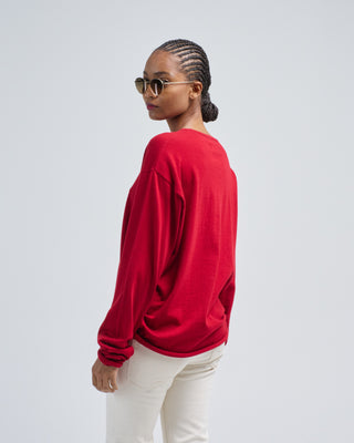 slouchy crewneck