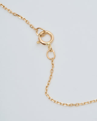 small aquamarine plate neckalce