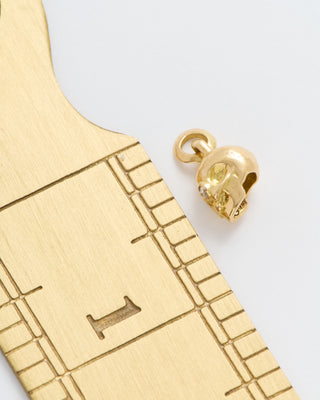 small diamond skull charm