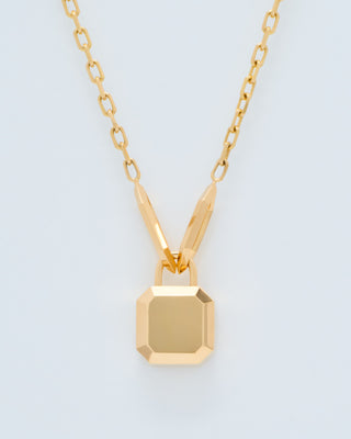 small solid gold padlocket