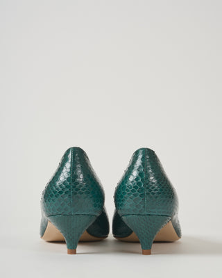 snake kitten heel