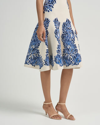 sofie jacquard knit dress