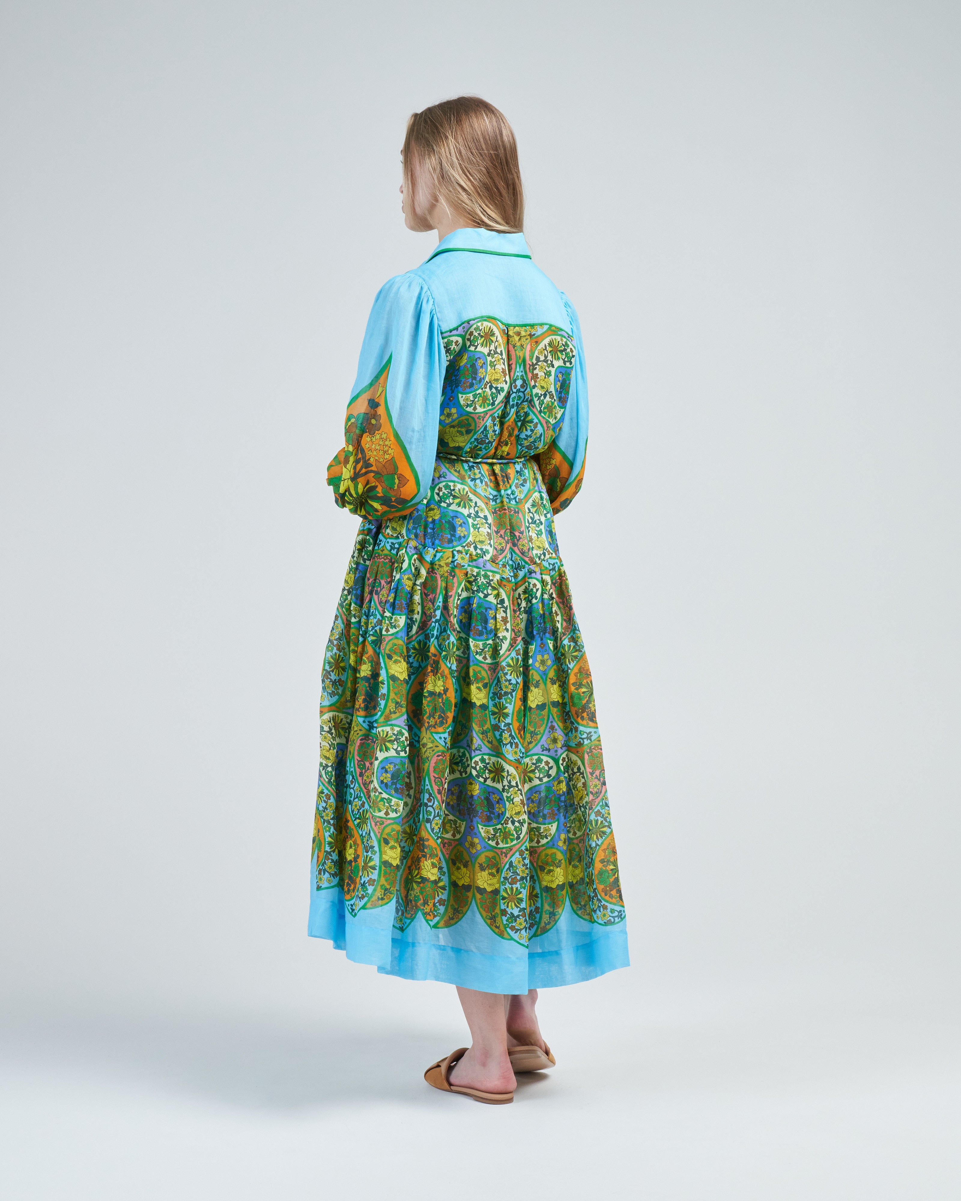 alemais green shirt dress Alemais Nanci Shirtdress