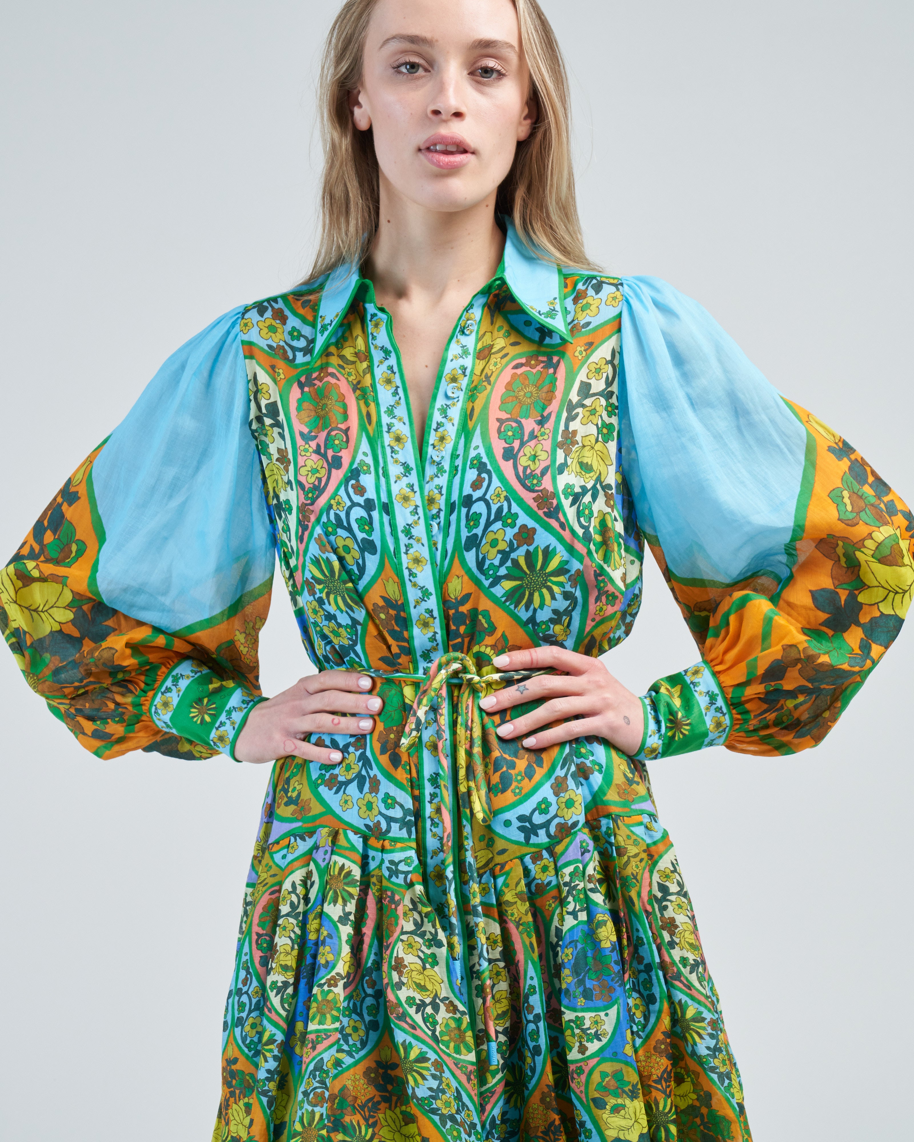 alemais sofie midi dress Sofie Midi Dress The RiverLane