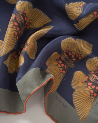 soulmate square silk scarf