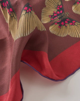 soulmate square silk scarf
