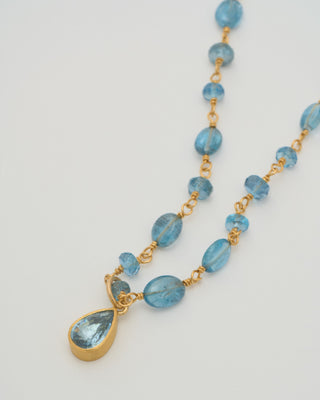 spun sugar pendant necklace