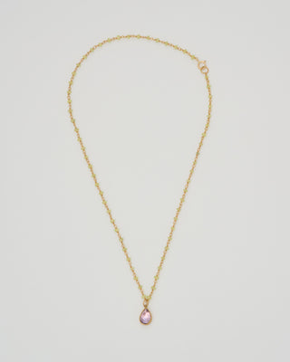 spun sugar pendant necklace