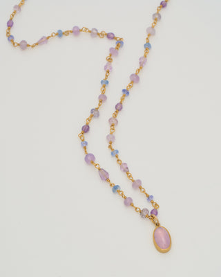 spun sugar pendant necklace