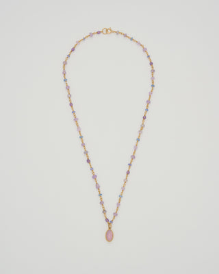 spun sugar pendant necklace