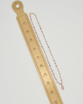 spun sugar pendant necklace