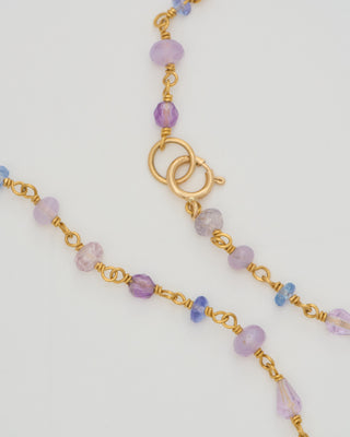 spun sugar pendant necklace