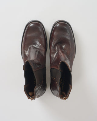 square toe chelsea low boot