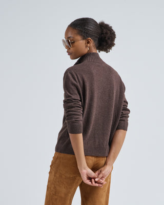 stand collar cardigan