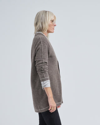 stitch button cardigan