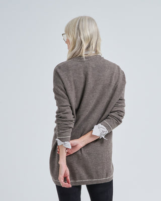 stitch button cardigan